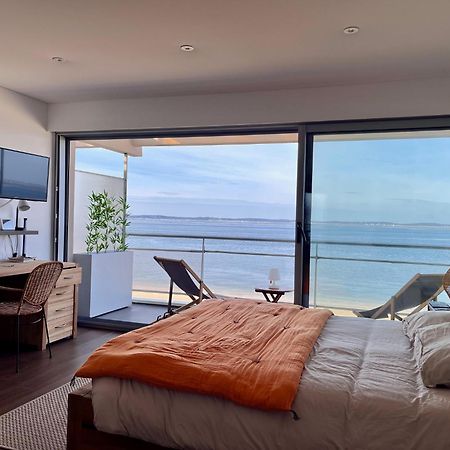 Premiere Ligne Acces Prive Et Direct A La Plage Vue Mer アルカション エクステリア 写真