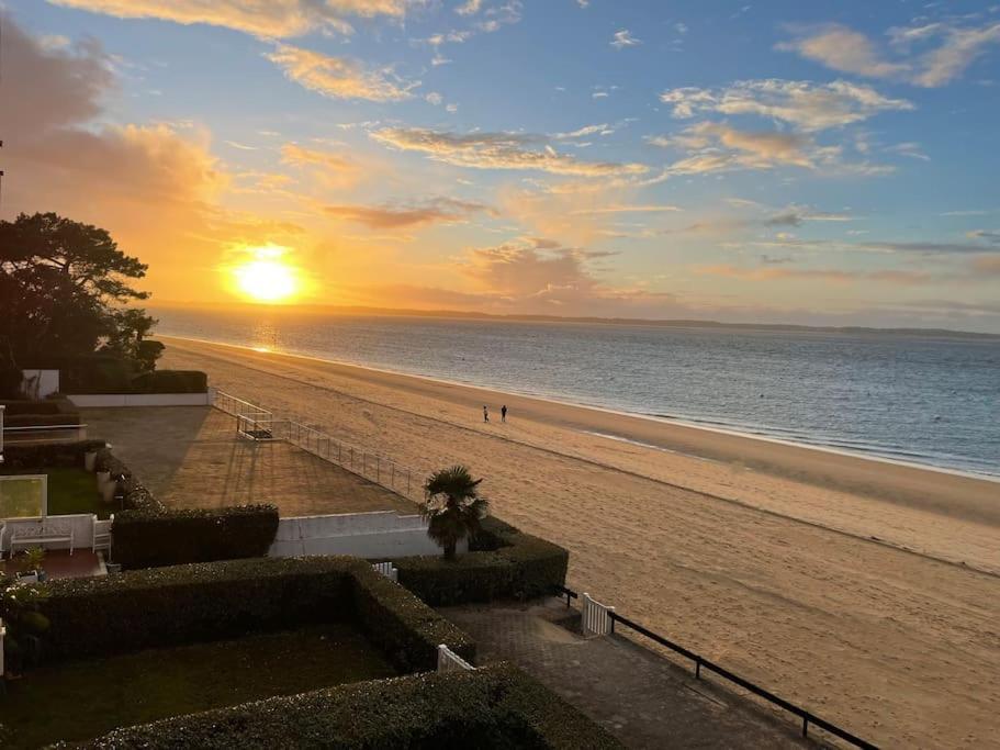 Premiere Ligne Acces Prive Et Direct A La Plage Vue Mer アルカション エクステリア 写真
